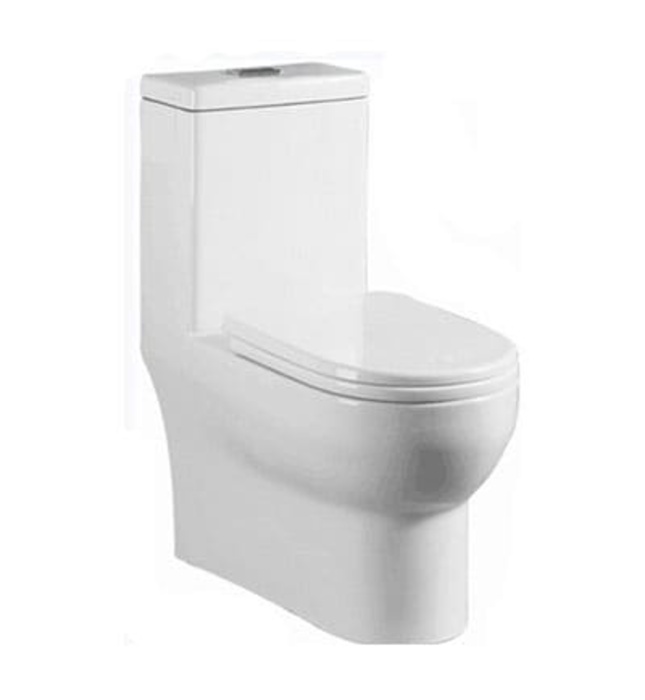 Bồn cầu 1 khối nắp rơi êm Aqualem FT319