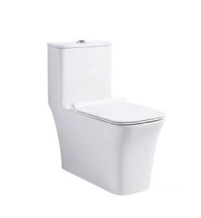 Bồn cầu 1 khối nắp rơi êm Aqualem FT348