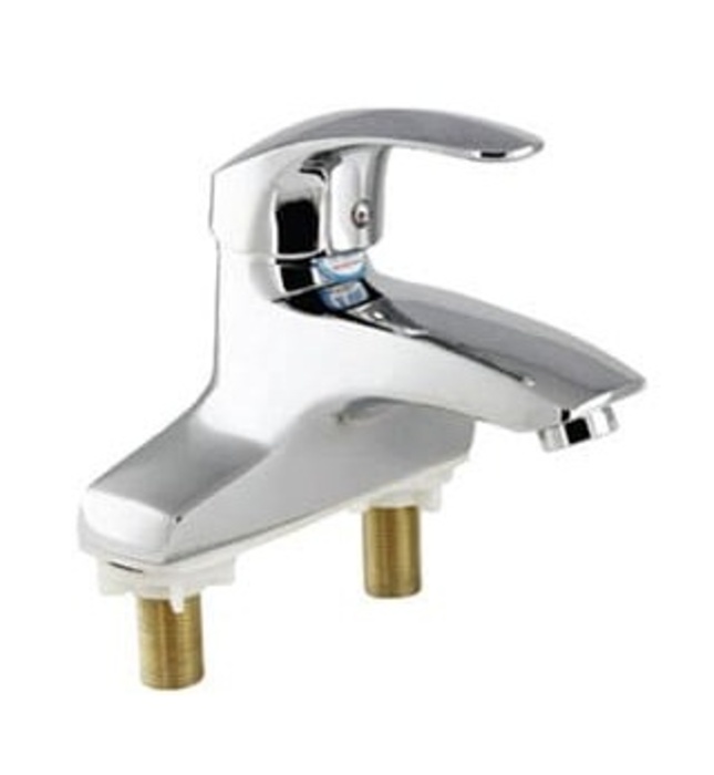 Vòi chậu Lavabo nóng lạnh 3 lỗ Saphias SF-306