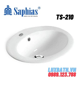 Chậu rửa Lavabo dương vành Saphias TS-210