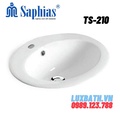 Chậu rửa Lavabo dương vành Saphias TS-210