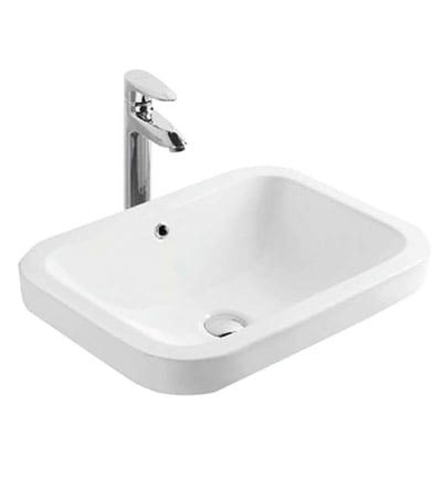 Chậu rửa lavabo bán âm bàn Aqualem FT219