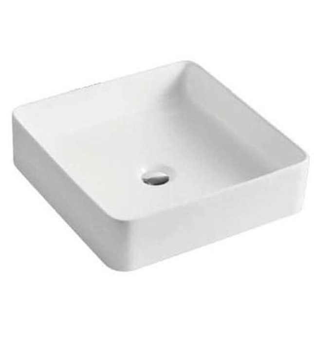 Chậu rửa lavabo dương bàn vuông Aqualem FT389