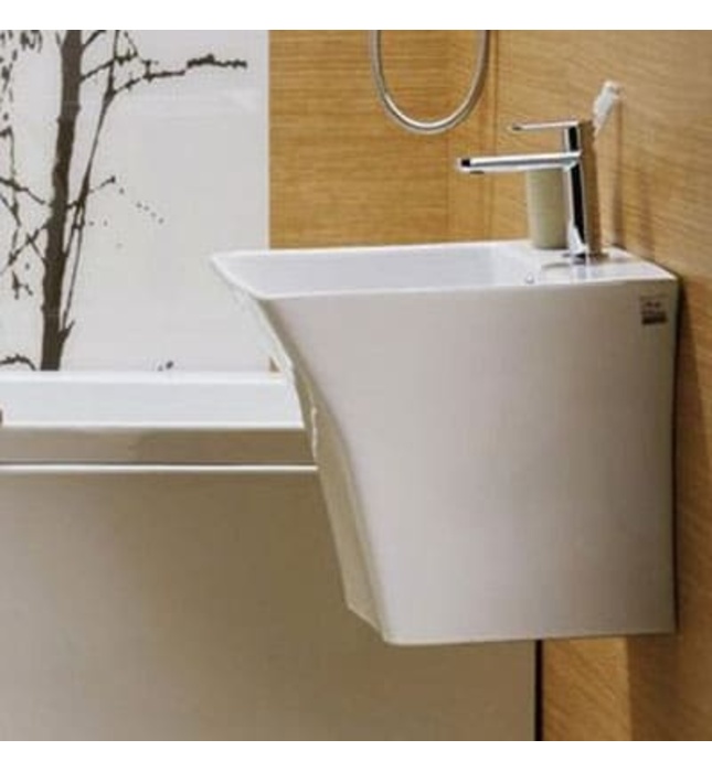 Chậu rửa Lavabo treo tường Aqualem FT6002