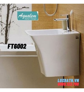 Chậu rửa Lavabo treo tường Aqualem FT6002