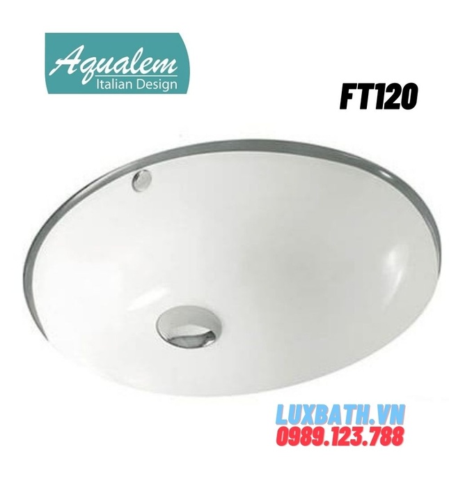 Chậu rửa Lavabo âm bàn Aqualem FT120
