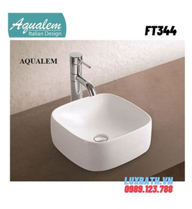 Chậu rửa lavabo dương bàn Aqualem FT344