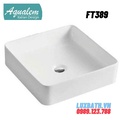 Chậu rửa lavabo dương bàn vuông Aqualem FT389