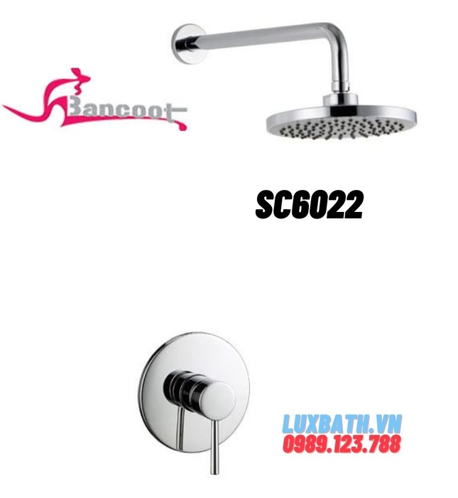 Sen tắm đứng âm tường Bancoot SC6022