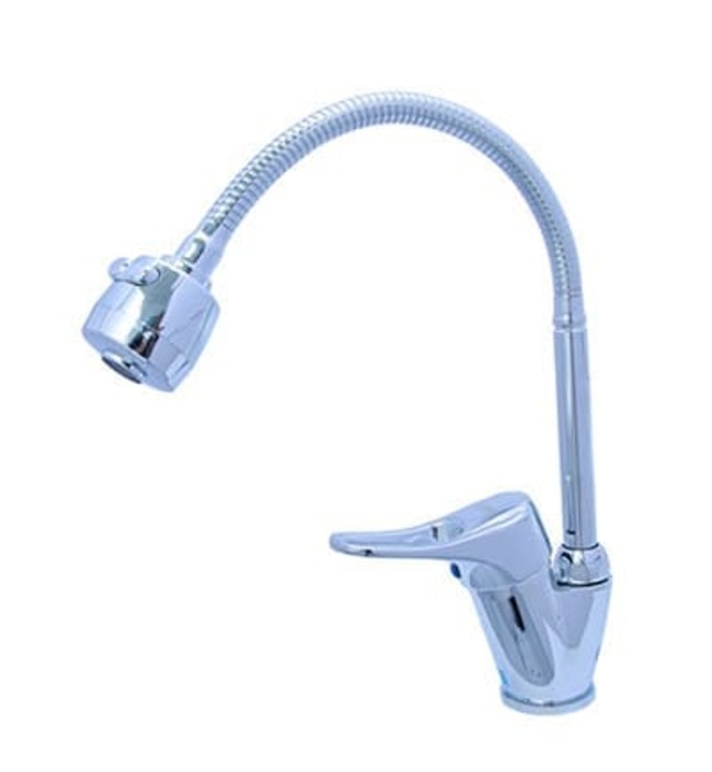 Vòi bếp nóng lạnh cần mềm gắn chậu Cielo CE 801