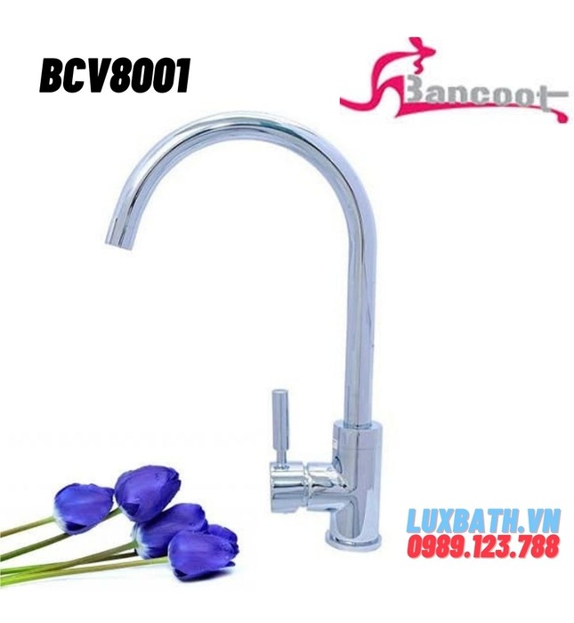 Vòi bếp nóng lạnh gắn chậu Bancoot BCV 8001