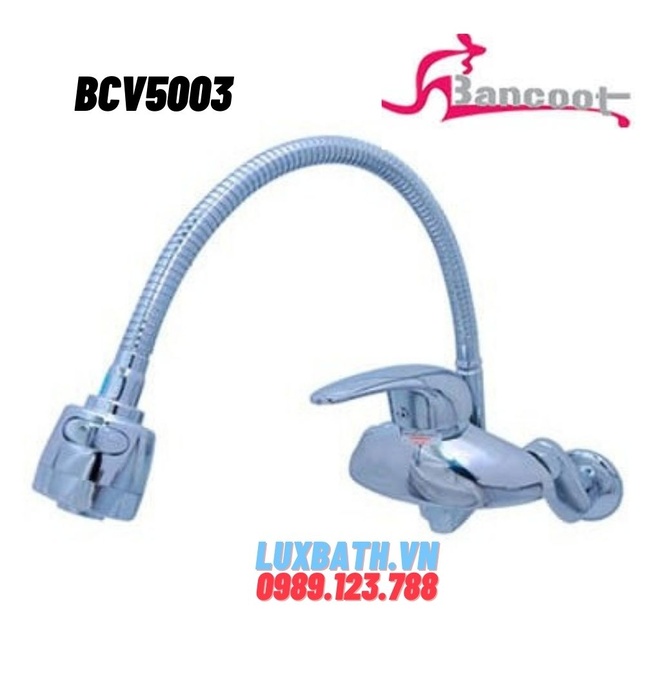 Vòi bếp lạnh cần mềm gắn tường Bancoot BCV 5003