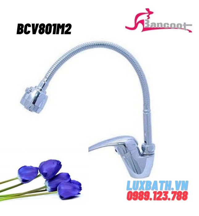 Vòi bếp nóng lạnh gắn chậu Bancoot BCV801M2