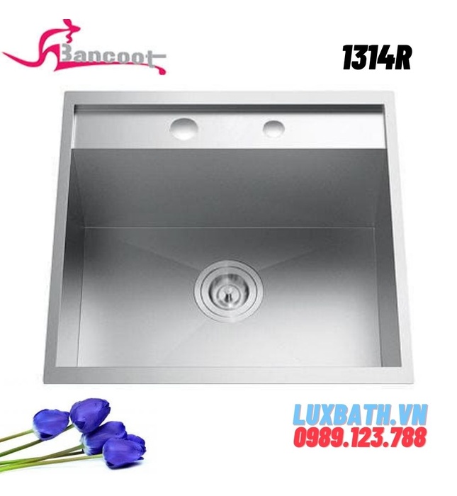 Chậu Rửa Bát Inox 304 1 Hố Bancoot 1314R