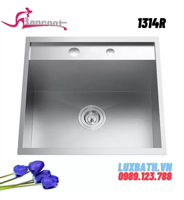 Chậu Rửa Bát Inox 304 1 Hố Bancoot 1314R