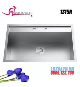 Chậu Rửa Bát Đúc Inox 304 1 Hố Bancoot 1315R
