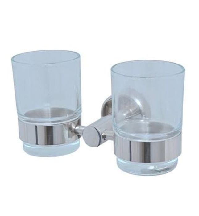 Kệ cốc đôi Inox 304 Bancoot 552
