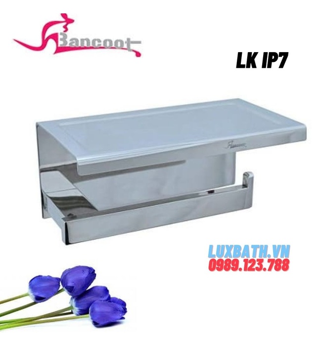 Lô giấy vệ sinh Inox 304 có khay Bancoot LK IP7(LKIP7)