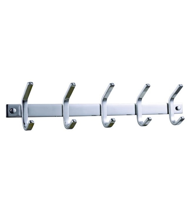 Móc áo 5 mấu đôi inox 304 Bancoot L-5-P (L5P)