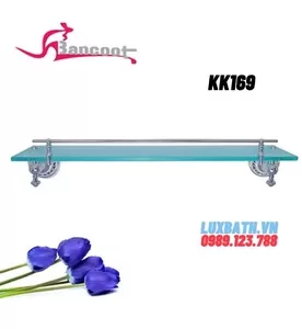 Kệ kính dưới gương đồng mạ Bancoot KK169