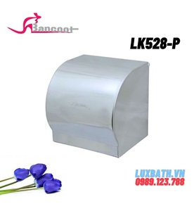 Lô giấy vệ sinh kín inox bóng 304 Bancoot LK 528-P