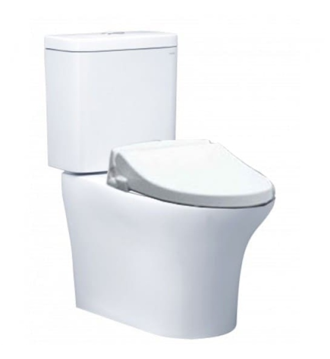 Bồn cầu 2 khối nắp rửa cơ Caesar CD1341/TAF050