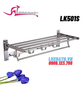 vắt khăn giàn có móc Inox 304 Bancoot LK 501S