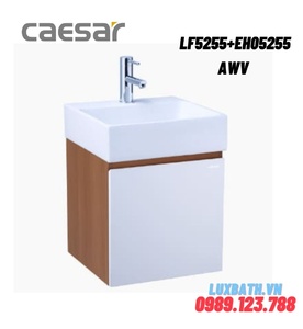 Bộ Tủ chậu lavabo Treo Tường Caesar LF5255+EH05255AWV 