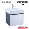 Bộ Tủ chậu lavabo Treo Tường Caesar LF5257/EH05257ATGV