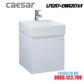 Bộ Tủ chậu lavabo Treo Tường Caesar LF5257+EH05257AV