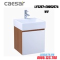 Bộ Tủ chậu lavabo Treo Tường Caesar LF5257+EH05257AWV
