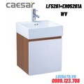 Bộ Tủ chậu lavabo Treo Tường Caesar LF5261+EH05261AWV
