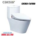 Bồn cầu 1 khối nắp điện tử Caesar CD1363/TAF050