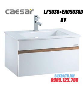 Bộ Tủ chậu lavabo Treo Tường Caesar LF5030+EH05030DDV