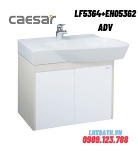 Bộ Tủ chậu lavabo Treo Tường Caesar LF5364+EH05362ADV