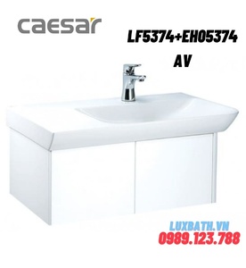Bộ Tủ chậu lavabo Treo Tường Caesar LF5374+EH05374AV