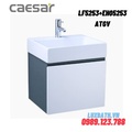 Bộ Tủ chậu lavabo Treo Tường Caesar LF5253+EH05253ATGV