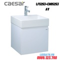 Bộ Tủ chậu lavabo Treo Tường Caesar LF5253+EH05253AV