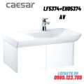 Bộ Tủ chậu lavabo Treo Tường Caesar LF5374+EH05374AV