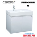 Bộ Tủ Chậu lavabo Treo Tường Caesar LF5382+EH05382AV