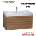 Bộ Tủ chậu lavabo Treo Tường Caesar LF5386+EH05386DWV