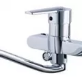 Vòi Rửa Bát Nóng Lạnh Cần Cứng Gắn Tường Caesar K376C 