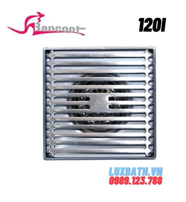 Ga thoát sàn inox 304 Bancoot 120i