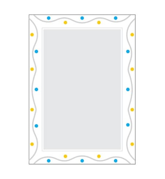 Gương treo tường tráng bạc 5 lớp đính hạt Bancoot BC 118