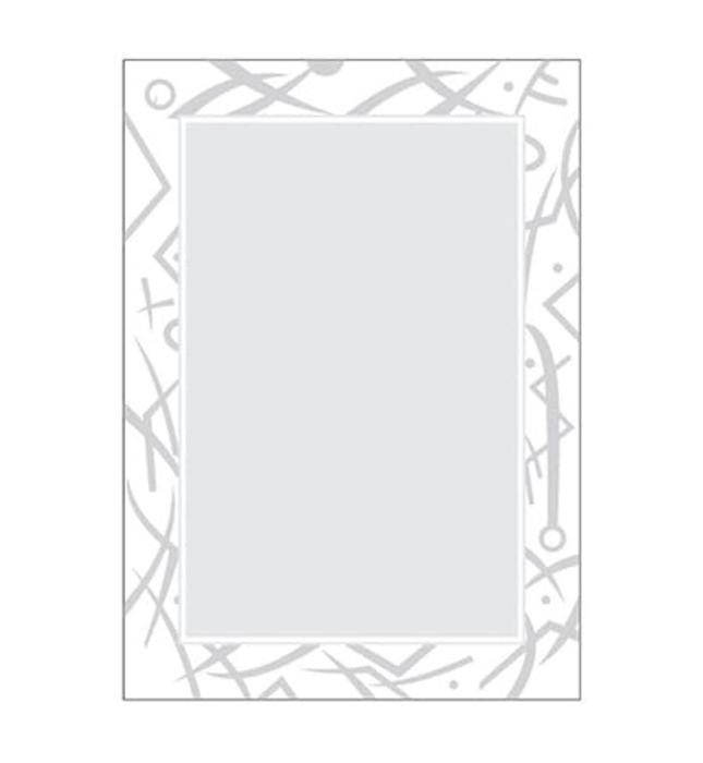 Gương treo tường tráng bạc 5 lớp kẻ viền Bancoot BC 112