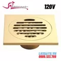 Ga Thoát Sàn Đồng Mạ Vàng Bancoot 120V