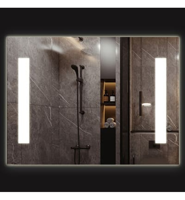 Gương cảm ứng kèm sấy sương Bancoot LKM048