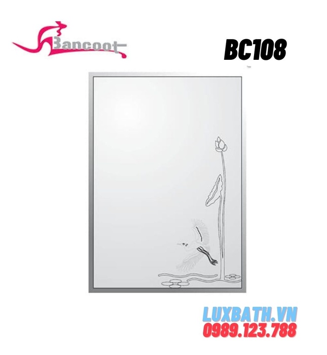 Gương treo tường tráng bạc 5 lớp Bancoot BC 108