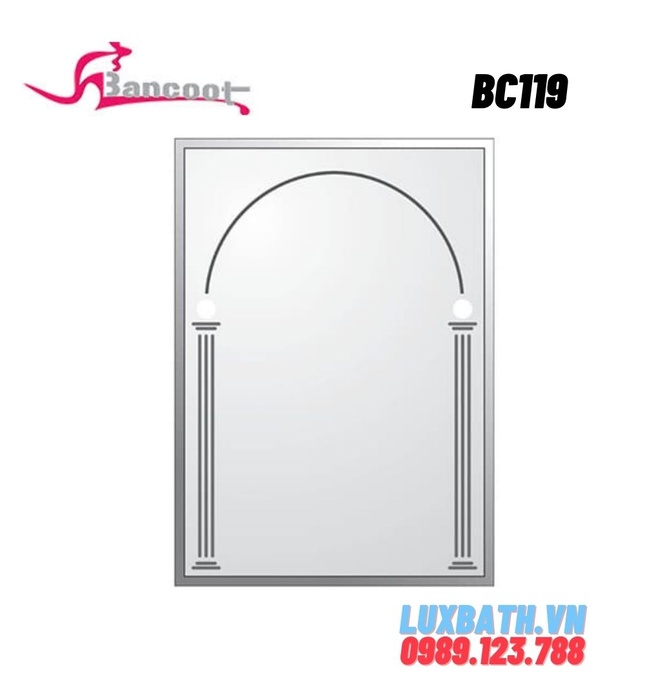 Gương treo tường tráng bạc 5 lớp Bancoot BC119