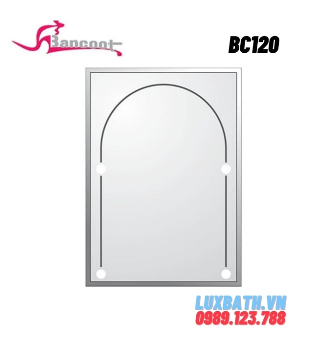 Gương treo tường tráng bạc 5 lớp Bancoot BC120